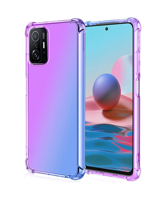 Coque Xiaomi 11T / 11T Pro Transparente Bicolore