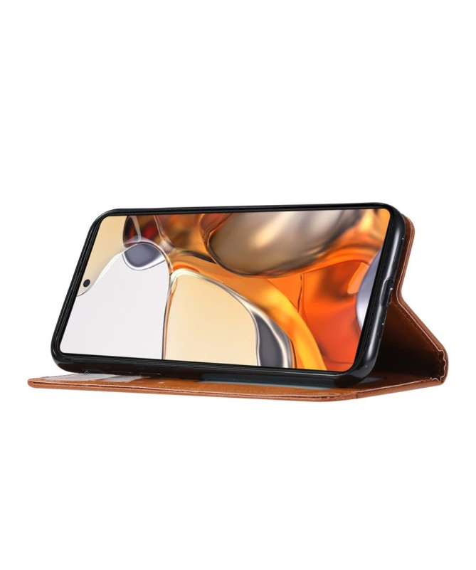 Housse Xiaomi 11T / 11T Pro Stand Case effet cuir