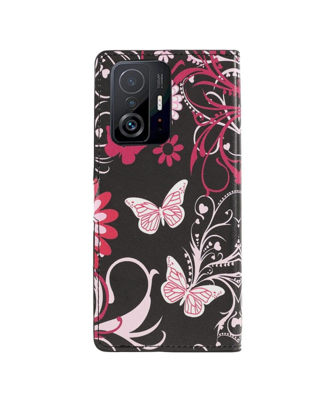 Housse Xiaomi 11T / 11T Pro Papillons et fleurs