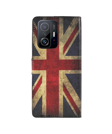 Housse Xiaomi 11T / 11T Pro Drapeau Anglais Vintage