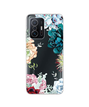 Coque Xiaomi 11T / 11T Pro variété de fleurs