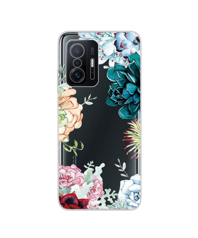 Coque Xiaomi 11T / 11T Pro variété de fleurs