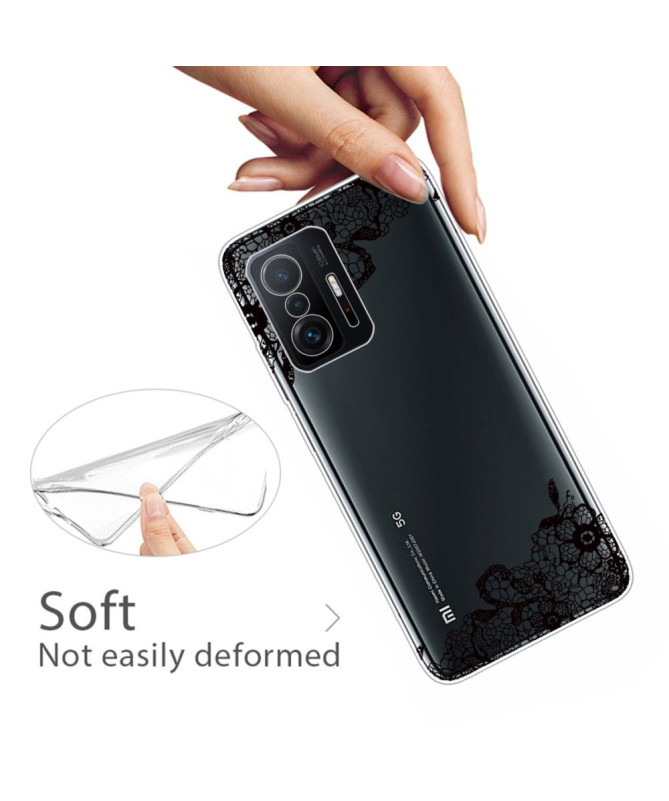 Coque Xiaomi 11T / 11T Pro fleur dentelle