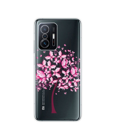 Coque Xiaomi 11T / 11T Pro arbre à papillons