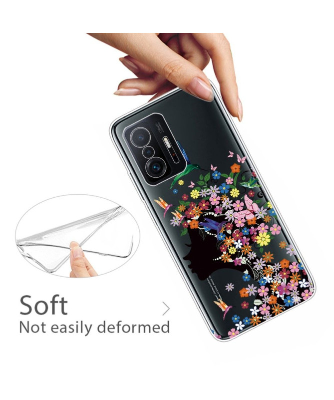 Coque Xiaomi 11T / 11T Pro Colibri Fleurs