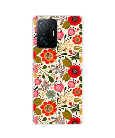 Coque Xiaomi 11T / 11T Pro Fleurs Colorées