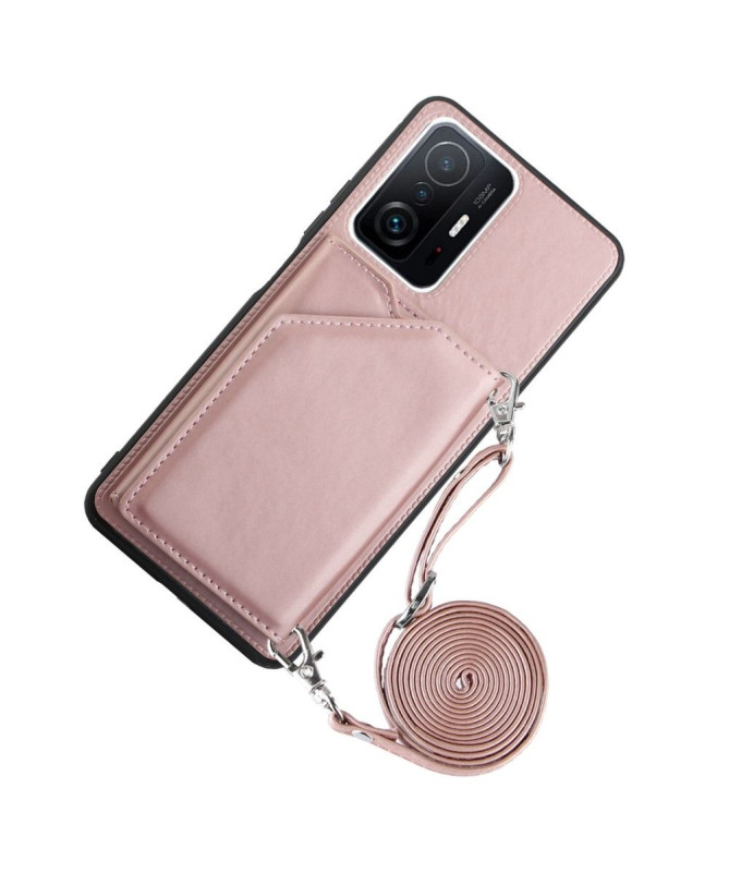 Coque Xiaomi 11T / 11T Pro AUDE Lanière multi compartiments