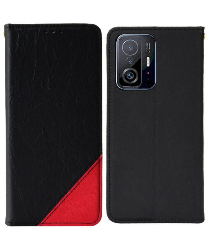 Housse Xiaomi 11T / 11T Pro flip cover simili cuir rétro