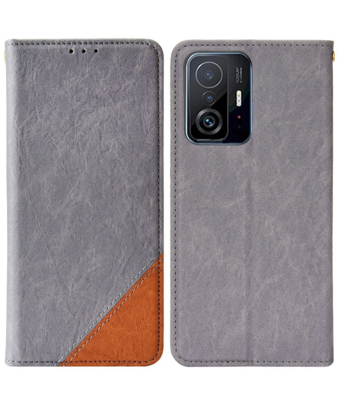 Housse Xiaomi 11T / 11T Pro flip cover simili cuir rétro