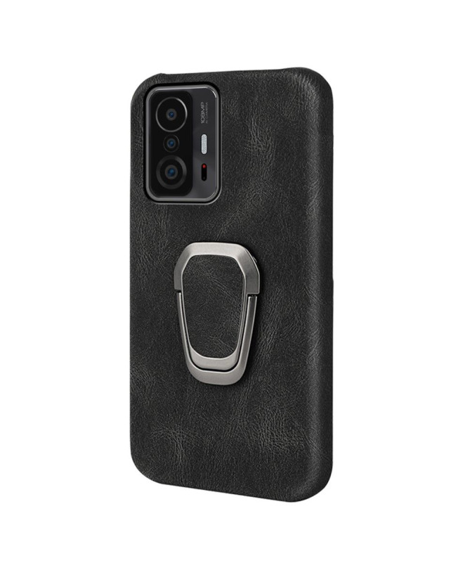 Coque Xiaomi 11T / 11T Pro imitation cuir avec support