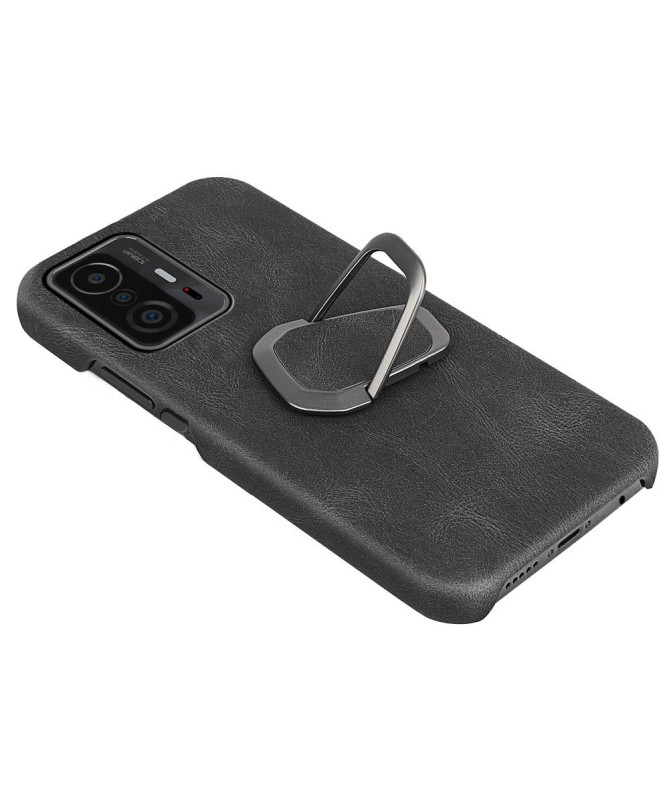 Coque Xiaomi 11T / 11T Pro imitation cuir avec support