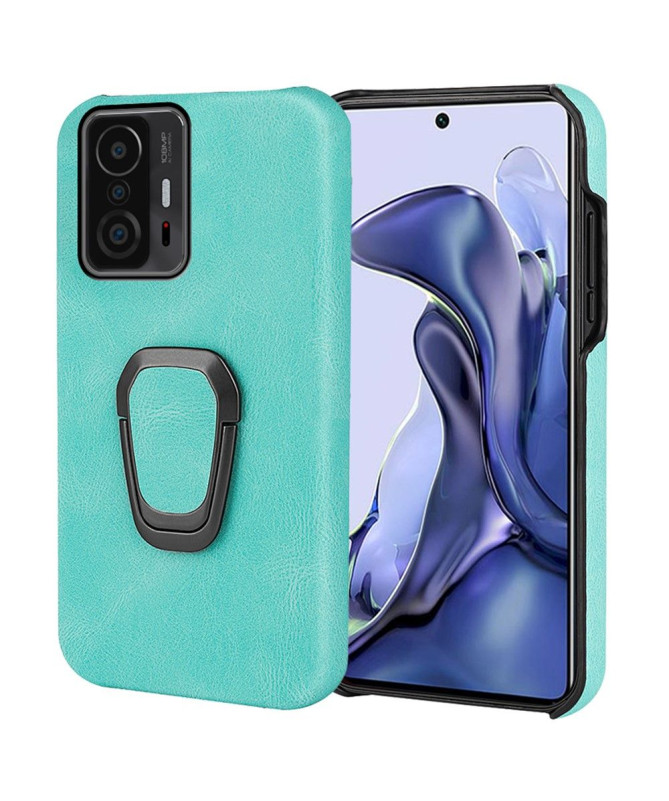 Coque Xiaomi 11T / 11T Pro imitation cuir avec support