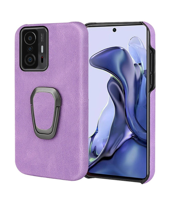 Coque Xiaomi 11T / 11T Pro imitation cuir avec support