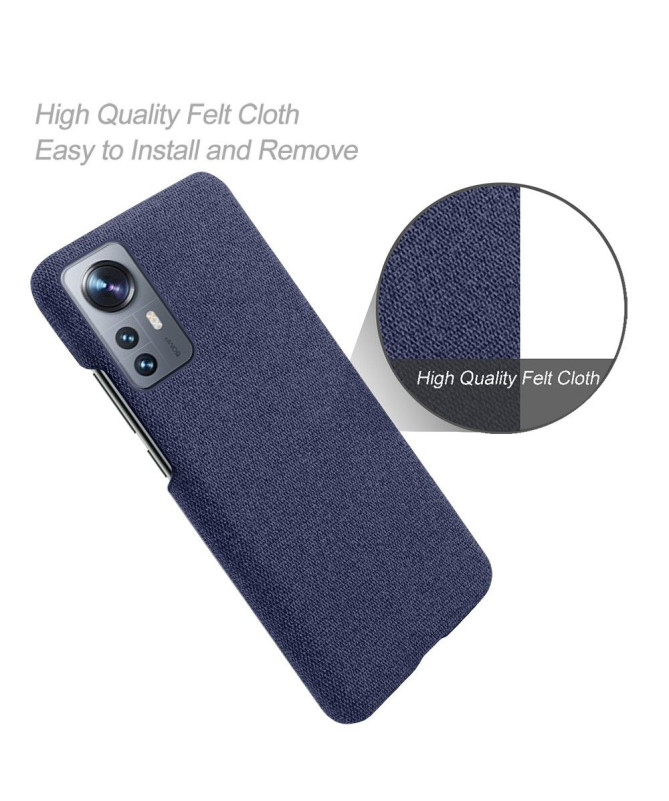 Coque Xiaomi 12 Pro revêtement tissu