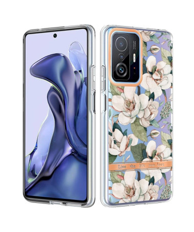 Coque Xiaomi 11T / 11T Pro Gardénia fleur blanche