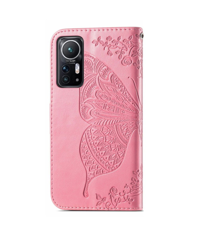 Housse Xiaomi 12 / 12X Papillon Relief