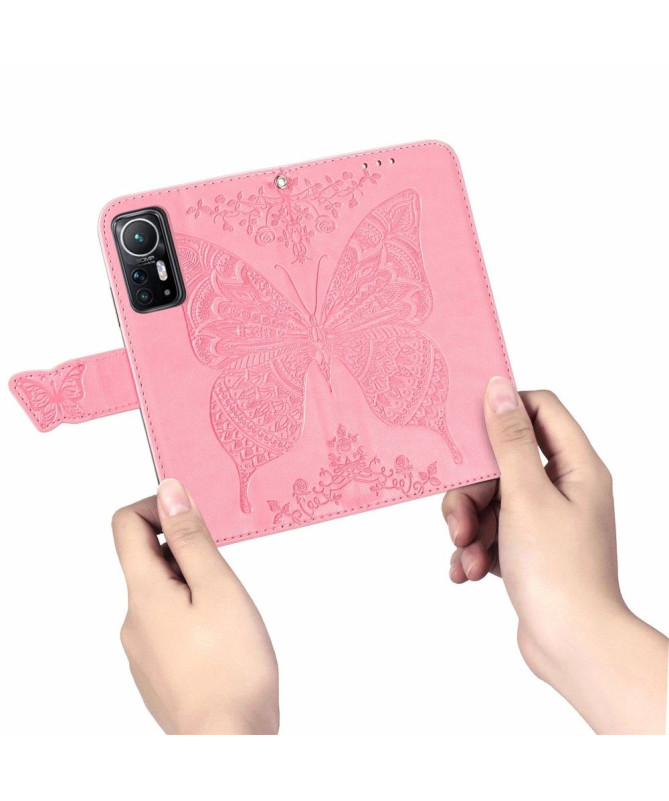 Housse Xiaomi 12 / 12X Papillon Relief