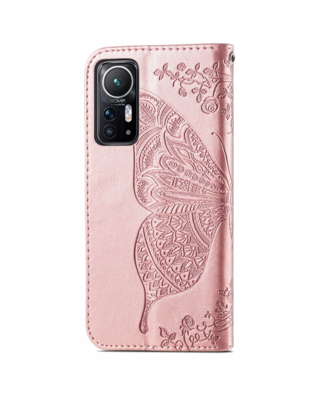 Housse Xiaomi 12 / 12X Papillon Relief