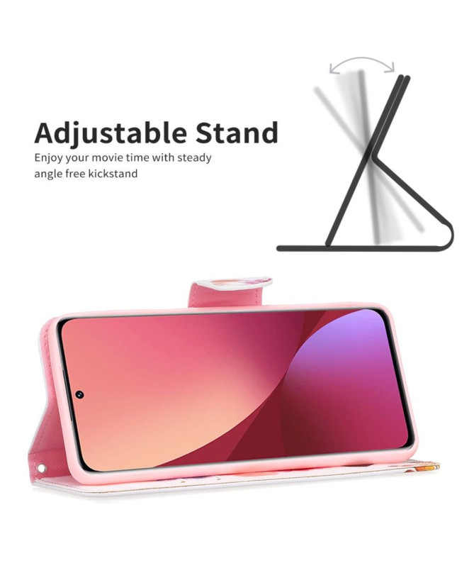 Housse Xiaomi 12 / 12X papillons et fleurs colorées