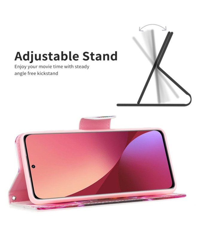 Housse Xiaomi 12 / 12X pétales colorés