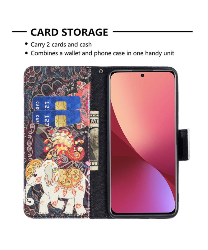 Housse Xiaomi 12 / 12X motifs Éléphants