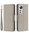 Étui folio Xiaomi 12 / 12X effet cuir grainé