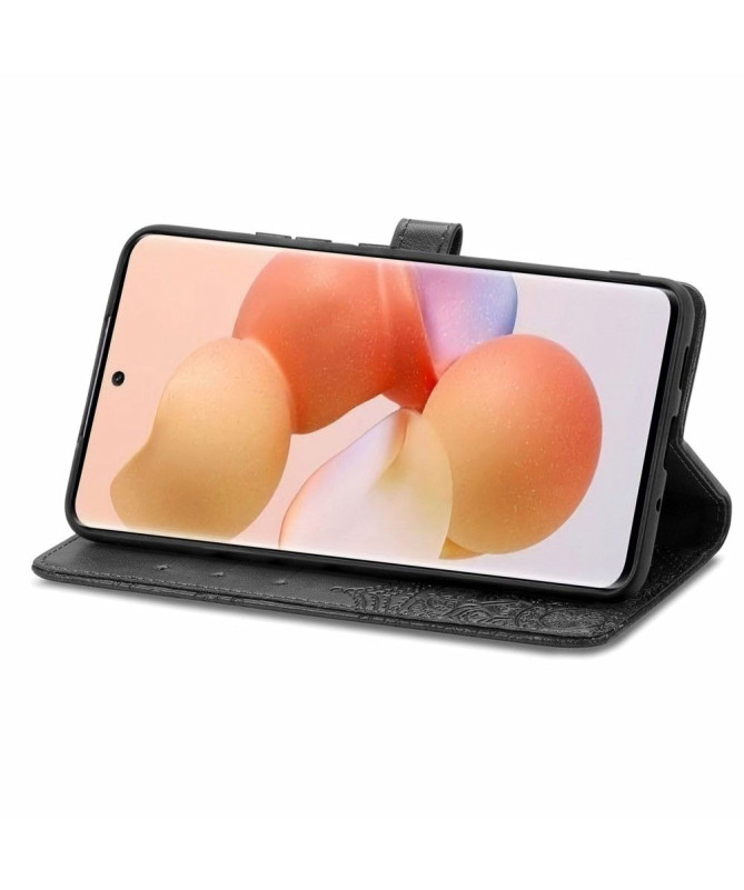 Housse Xiaomi 12 / 12X Mandala relief en simili cuir
