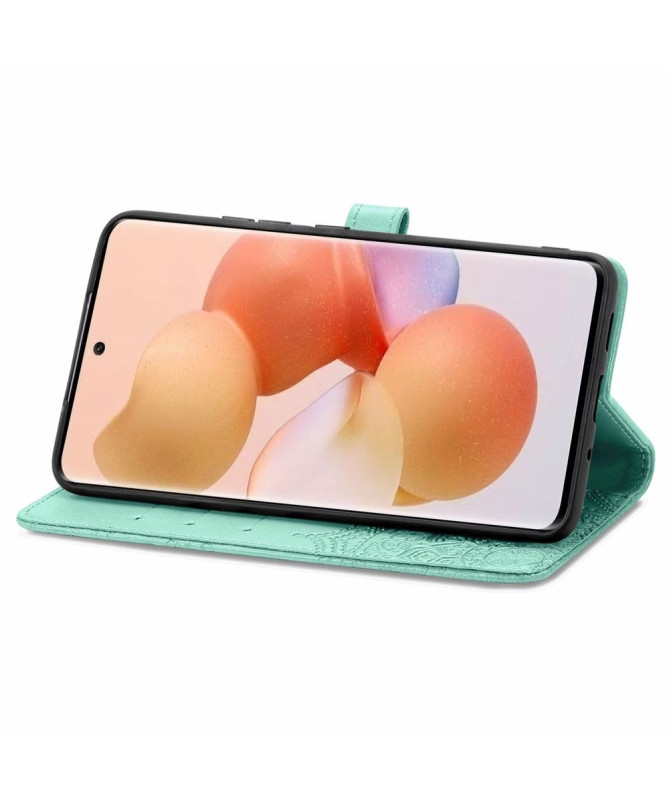 Housse Xiaomi 12 / 12X Mandala relief en simili cuir