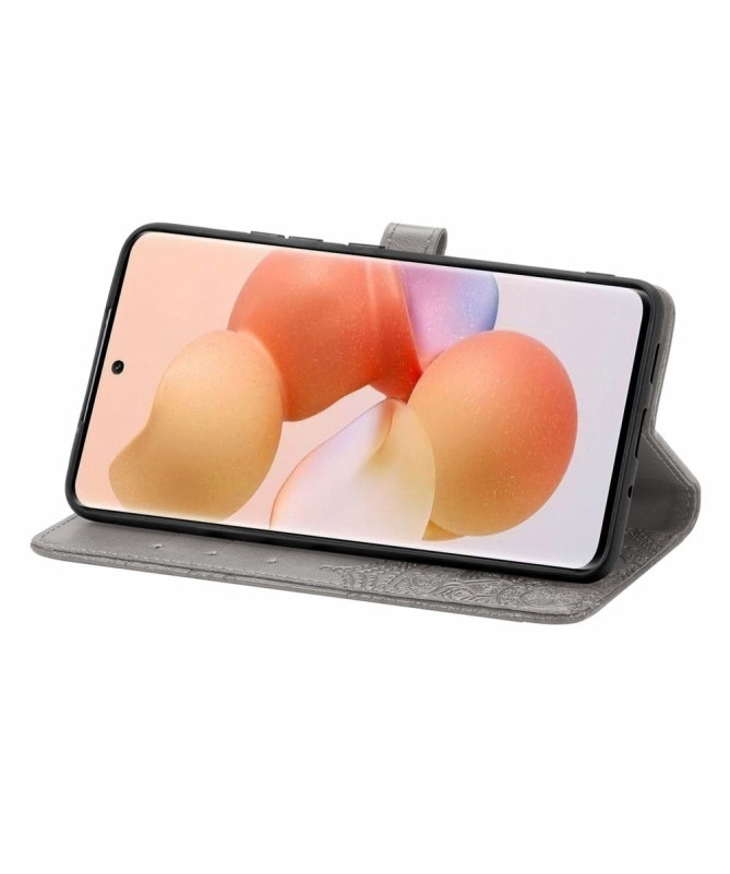 Housse Xiaomi 12 / 12X Mandala relief en simili cuir
