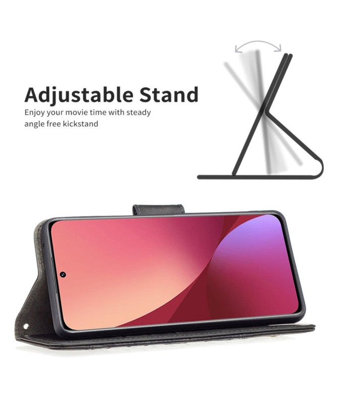 Housse Xiaomi 12 / 12X Effet Cuir Aspect Croco