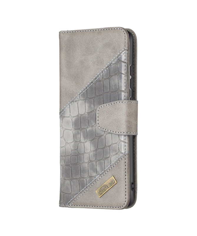 Housse Xiaomi 12 / 12X Effet Cuir Aspect Croco