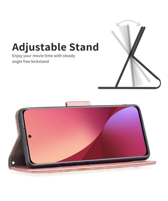 Housse Xiaomi 12 / 12X Effet Cuir Aspect Croco
