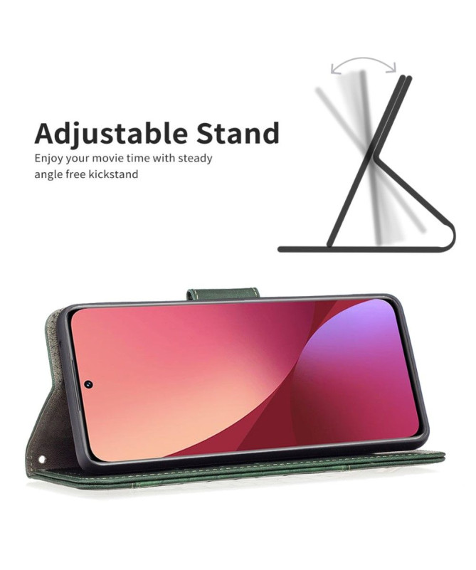 Housse Xiaomi 12 / 12X Effet Cuir Aspect Croco