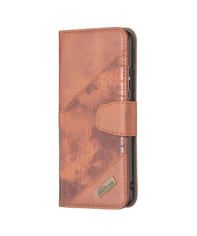 Housse Xiaomi 12 / 12X Effet Cuir Aspect Croco