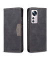 Housse Xiaomi 12 / 12X BINFEN COLOR flip simili cuir