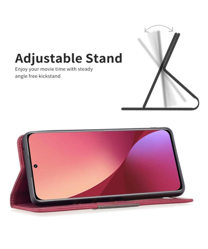 Housse Xiaomi 12 / 12X BINFEN COLOR flip simili cuir