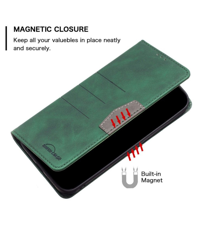 Housse Xiaomi 12 / 12X BINFEN COLOR flip simili cuir