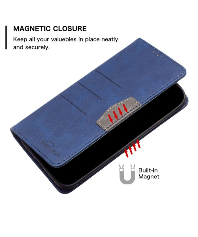 Housse Xiaomi 12 / 12X BINFEN COLOR flip simili cuir