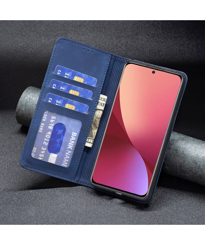 Housse Xiaomi 12 / 12X BINFEN COLOR flip simili cuir