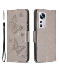 Housse Xiaomi 12 / 12X papillons fonction support