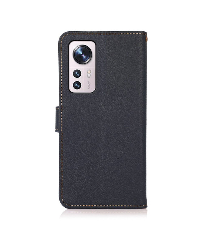 Housse Xiaomi 12 / 12X KHAZNEH Classic en cuir