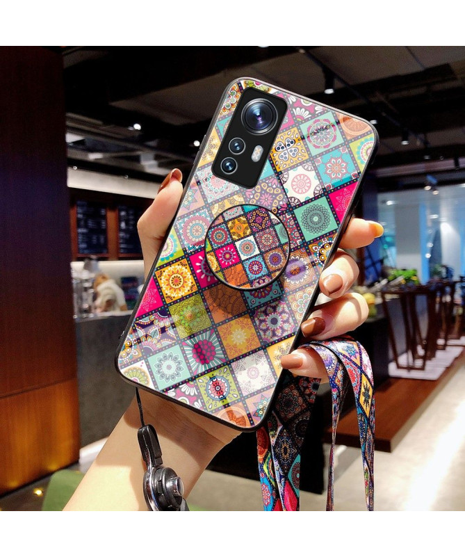 Coque Xiaomi 12 / 12X Kaleidoscope Mandala avec support