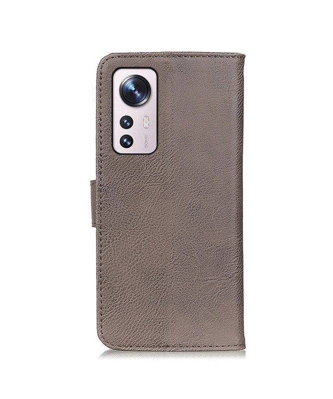 Housse Xiaomi 12 / 12X KHAZNEH Effet Cuir Porte-Cartes