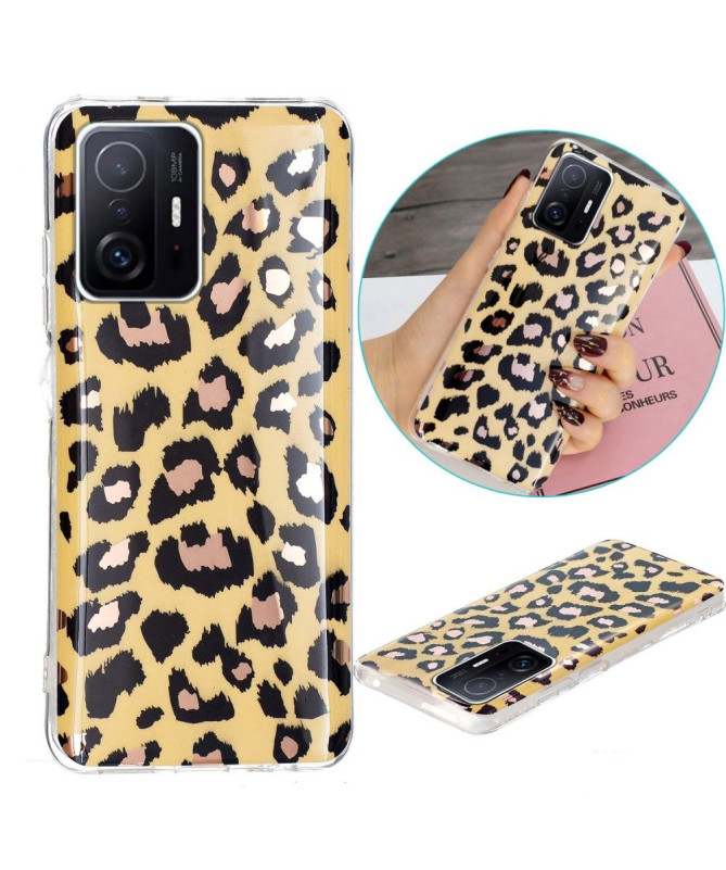 Coque Xiaomi 11T / 11T Pro silicone Léopard