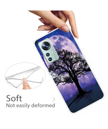 Coque Xiaomi 12 Pro L'arbre sous la lune