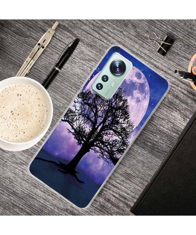 Coque Xiaomi 12 Pro L'arbre sous la lune