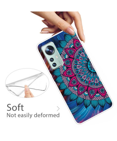 Coque Xiaomi 12 Pro Mandala coloré