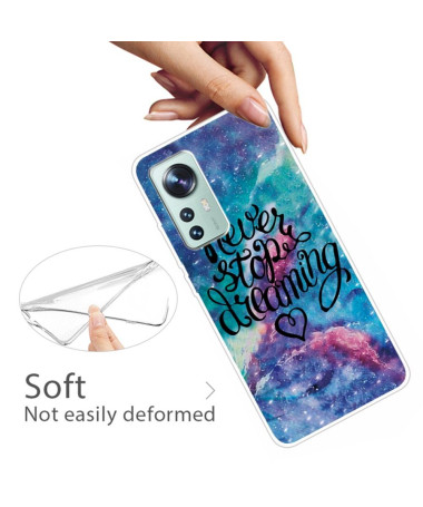 Coque Xiaomi 12 Pro Never Stop Dreaming