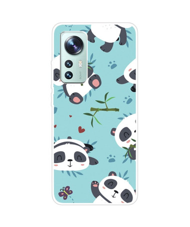 Coque Xiaomi 12 Pro Pandas