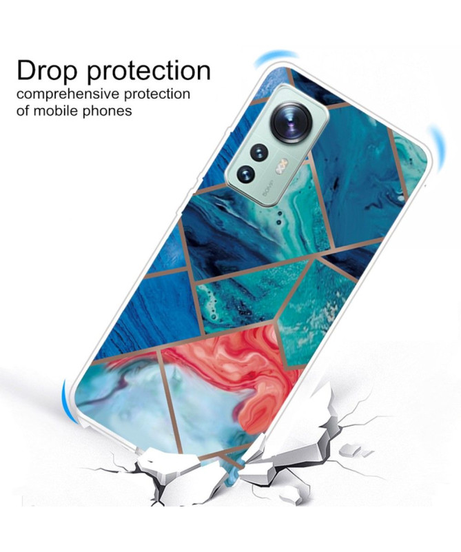 Coque Xiaomi 12 Pro Marbre Géométrie 0022 Series